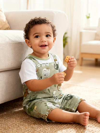 Zoo Buddy Baby Romper