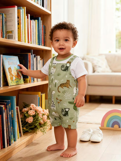 Zoo Buddy Baby Romper