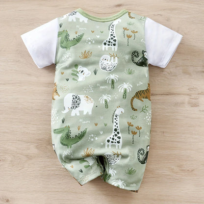 Zoo Buddy Baby Romper
