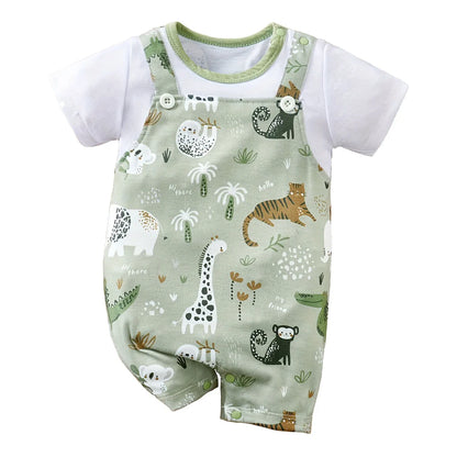 Zoo Buddy Baby Romper