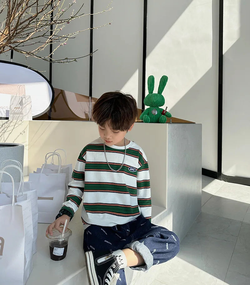 Soft Stripe Baby Tee