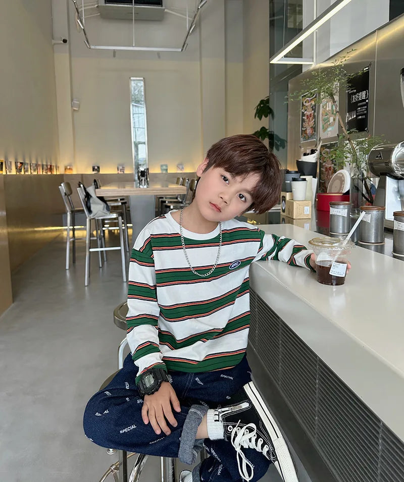 Soft Stripe Baby Tee