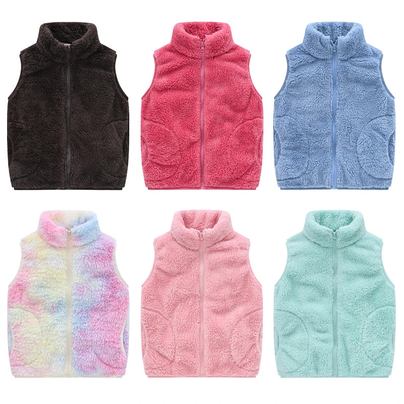 Cozy Kids Fleece Vest