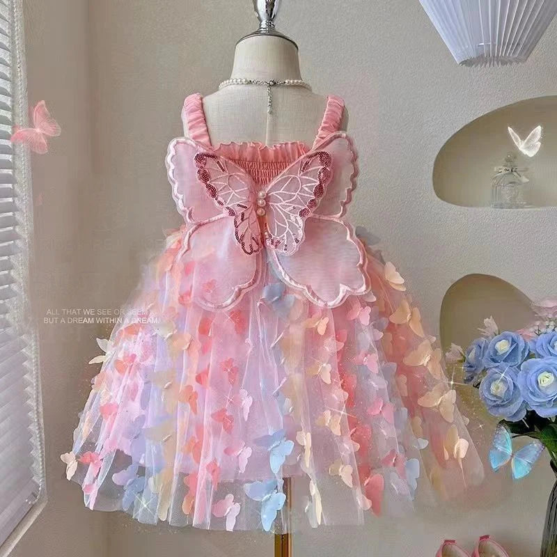 Butterfly Princess Party Dress