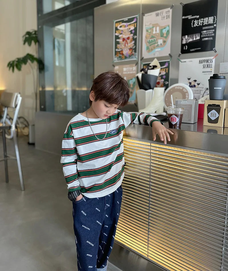 Soft Stripe Baby Tee