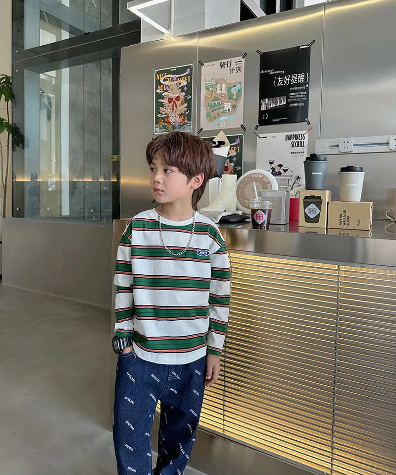 Soft Stripe Baby Tee