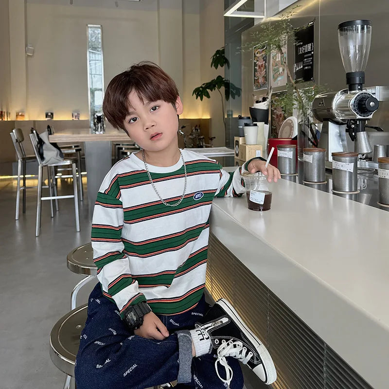 Soft Stripe Baby Tee