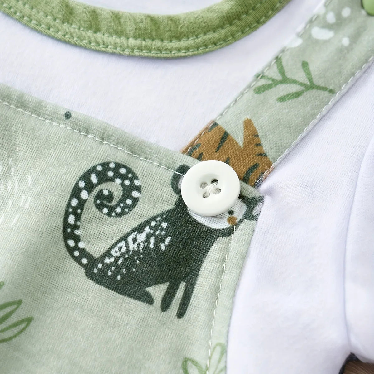 Zoo Buddy Baby Romper