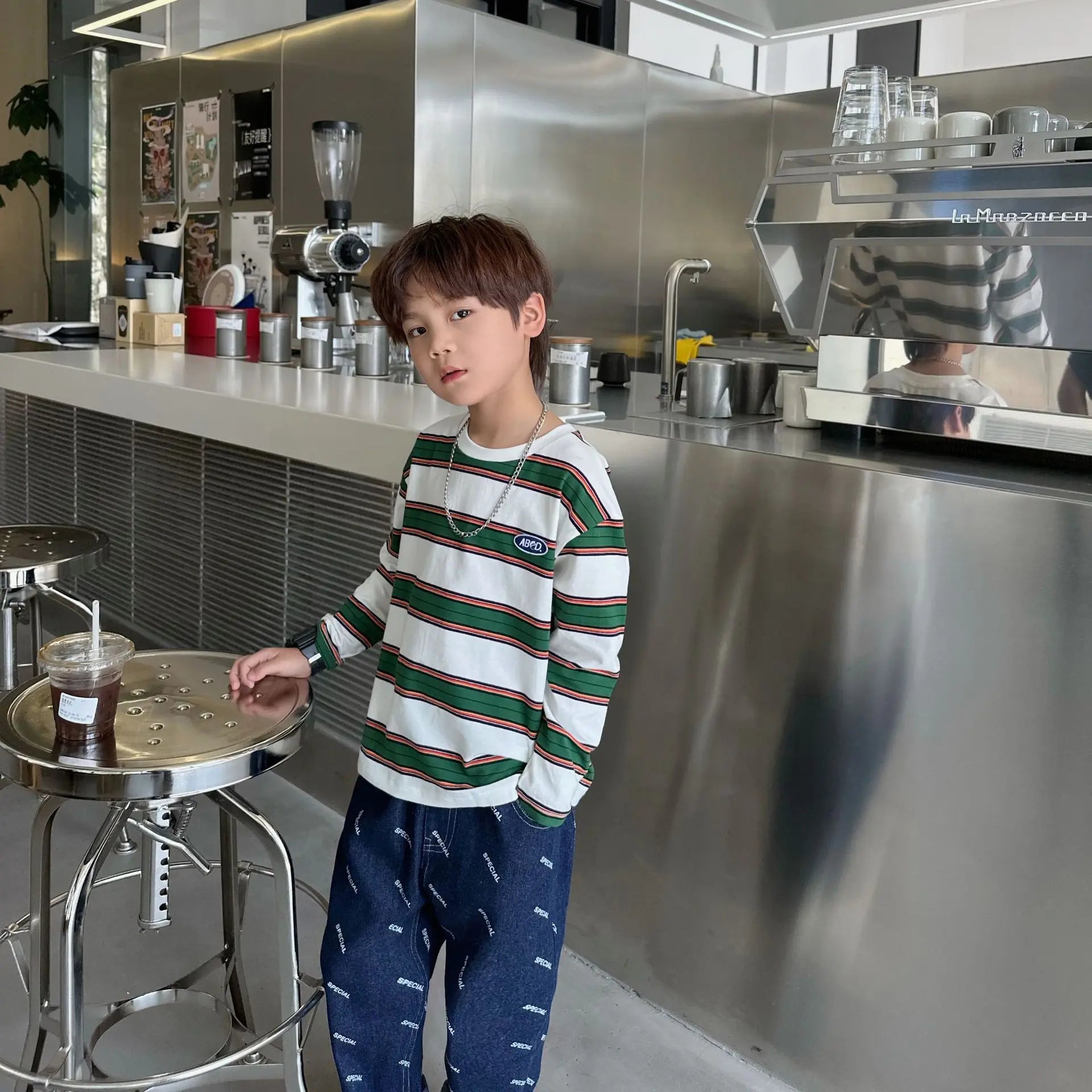 Soft Stripe Baby Tee