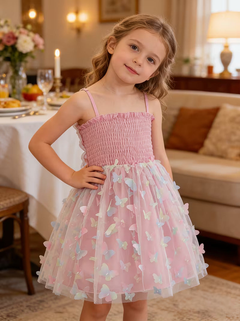 Butterfly Princess Party Dress