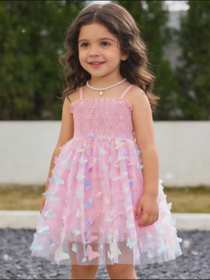Butterfly Princess Party Dress